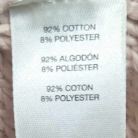 Chico's Hi-Lo Mallory Pullover  Short Sleeve Sweater in Blush Color Size Small - Picture 7 of 10